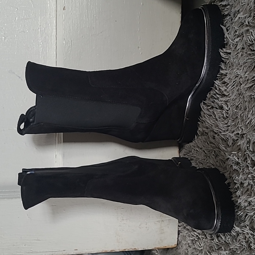 Renatta wedge boots